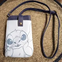 ディズニーストア スティッチ スマホショルダー モバイルポシェットのサムネイル