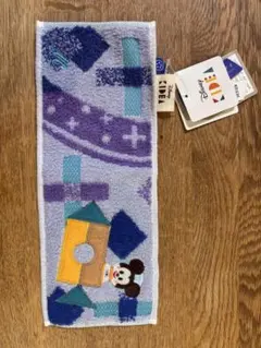 Disney KIDEA ミッキーマウス ミニタオル　Mの刺繍入りのサムネイル