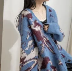 LOWRYSFARM キモウガラカーディガン