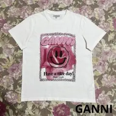 美品 GANNI ガニー トップス スマイル Tシャツ トゥモローランド 購入のサムネイル
