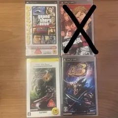 PSP ゲームソフト　まとめ売り