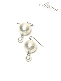 コットンパールTearsピアス(R)