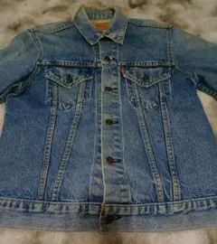 Levi's 70505スモールe 4th　濃淡　黒カンヌキ