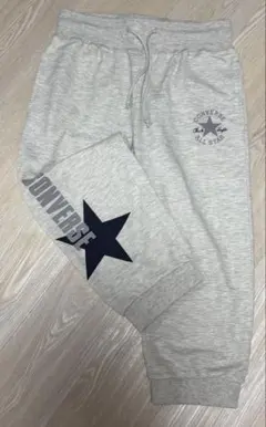 CONVERSE コンバース スウェットパンツ グレー 星デザイン ユニセックス