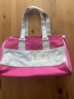 HeM ミニトートバッグ グレー×ホワイトのサムネイル