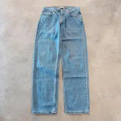 リーバイス550 Levis W33 ブルーデニム 青 00s 古着 17354