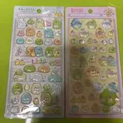 すみっコぐらし ボンボンドロップシール 2枚セット