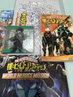 ヒロアカ　ワールドヒーローズミッション　特典　パンフレット　アクリルカード