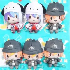 プロセカ サンリオ ふわぷちマスコット 青柳冬弥 東雲彰人 6個セット