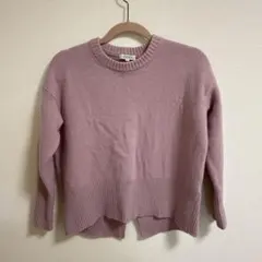 PLSTピンクセーター　Mサイズ