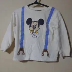 メルカリ便 petit main プティマイン ミッキー長袖Tシャツ カットソー