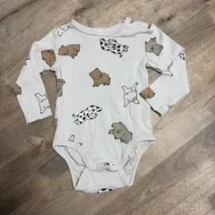 H&M⋆動物柄ロンパース74cm