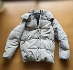 「12/23に一旦削除」 ジャンパー コ ーデュロイ ダウンジャケット ベージュ