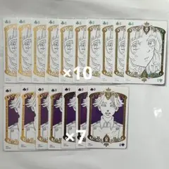 東京リベンジャーズ 東リべ 新体験展 トランプ 箔押し 乾青宗 乾赤音 九井一
