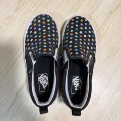 VANS スリッポン 19.5cm ドット柄 キッズ