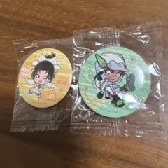 くら寿司　コナン　平次　和葉　缶バッジ