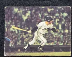 激レア　ジャイアンツ時代の森捕手1974年 カルビープロ野球カード