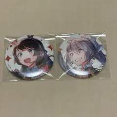 にじさんじ　FANTASIA 缶バッジ　月ノ美兎　樋口楓