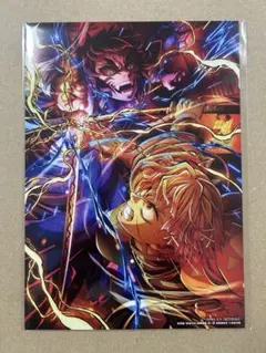 鬼滅の刃 映画特典 無限城編 第5弾 キービジュアル　イラストボード　善逸 獪岳