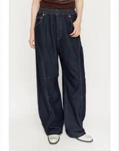 SLY BARRELLEG DENIM LIKE SW 팬츠 D/BLU