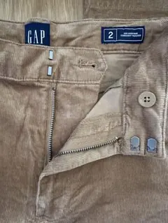 紺タグOLDGAP 365 ハイライズ コーデュロイ トラウザーサイズ2