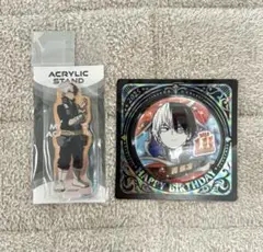 ヒロアカ　轟焦凍　アクスタ　缶バッチ