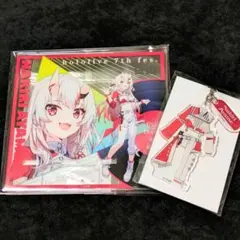 ホロライブ 百鬼あやめ 7th fes. 衣装チャーム アクリルスマホスタンド