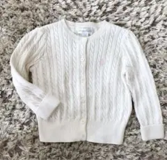 24M ラルフローレンケーブルカーディガン