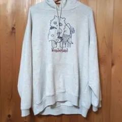 ちいかわ　あのこ　Avail　アベイル　パーカー　フードつき　4Lサイズ
