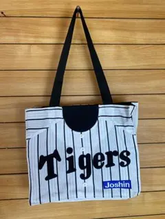 非売品 阪神タイガース Joshin ユニフォーム型 トートバッグ 応援グッズ