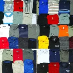 ポロシャツ63枚セット NIKE adidas IZOD USA古着 まとめ売り