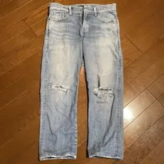 日本製　Levi’s made and crafted ダメージジーンズ