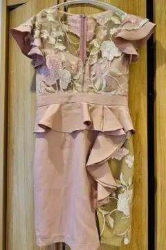 DAZZY store レースペプラム ドレス 明日花キララ着用