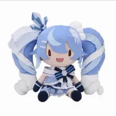 初音ミク 雪ミク 2023 ふわぷち どでかジャンボ ぬいぐるみ - メルカリ