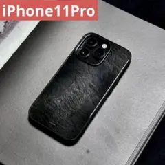 【新入荷】iPhone11Proケース 大理石黒