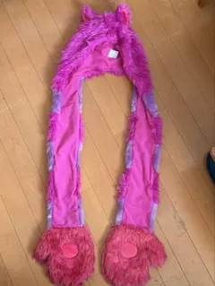 ディズニー チェシャ猫 ファンキャップ マフラー付き