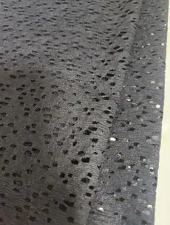 ブラックレース生地