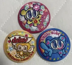 ナルミヤ刺繍缶バッチ　3点セット