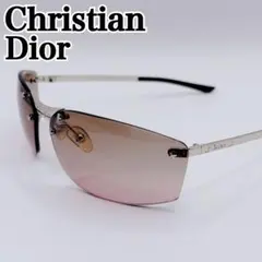 Dior サングラス 希少 ブラウン ミラー ラインストーン DIORLY 新品