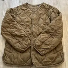 UNIQLOキルティングジャケット　140サイズ　ブラウン