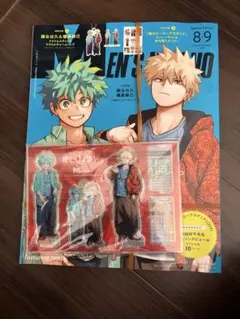 MEN’S NON-NO ヒロアカ　緑谷出久 爆豪勝己 アクスタ付き