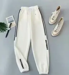 レディース ハイウエスト ゆったり スウェットパンツ 2025年新作