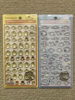 サンリオ　ボンボンドロップシールミニ2種セット【正規品】