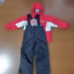 Fabllice スキーウェア 赤/黒 子ども用