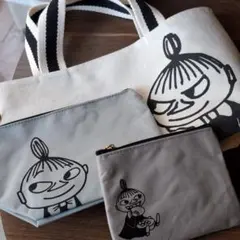 [雑誌付録]リトルミイ　トートバッグ+ポーチ3点