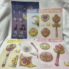 P*.様 【1219】セーラームーン ビッグクリアステッカー等 シール まとめ売