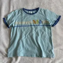 パイナップル柄 Tシャツ 水色 100cm~のサムネイル