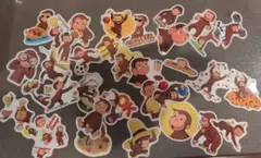 おさるのジョージ ステッカー 30枚セット