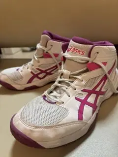 asics DUNKSHOTバスケットボールシューズ パープルのサムネイル