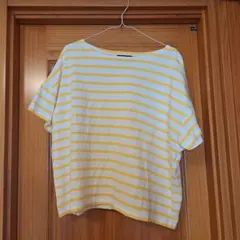 Le Minor ストライプ 半袖Tシャツ　ベイクルーズ　タグ無しのサムネイル